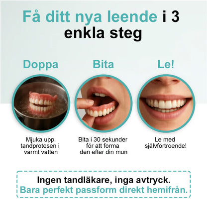 🦷𝗕𝗶𝗸𝗲𝗻𝗱𝗮®🦷 𝗔𝗱𝘃𝗮𝗻𝗰𝗲𝗱 𝗞𝗹𝗮𝗱𝗱𝗳𝗿𝗲𝗱𝗶𝗴 𝗙𝘂𝗹𝗹𝗮 𝗧𝗲𝗻𝗱𝗲𝗻𝘁𝗮𝗿 𝗦𝗲𝘁 （✅ Kliniskt beprövade bekväma proteser ）