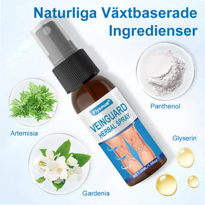 🏔️🌿𝐅𝐥𝐲𝐬𝐦𝐮𝐬® 𝐕𝐞𝐢𝐧𝐆𝐮𝐚𝐫𝐝 𝐇𝐞𝐫𝐛𝐚𝐥 𝐒𝐩𝐫𝐚𝐲 – För friska, smärtfria ben