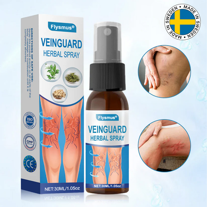 🏔️🌿𝐅𝐥𝐲𝐬𝐦𝐮𝐬® 𝐕𝐞𝐢𝐧𝐆𝐮𝐚𝐫𝐝 𝐇𝐞𝐫𝐛𝐚𝐥 𝐒𝐩𝐫𝐚𝐲 – För friska, smärtfria ben